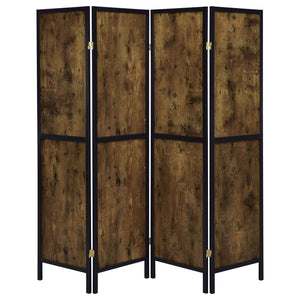  the panels showcase an exposed wood grain that adds depth to any shared bed or livi