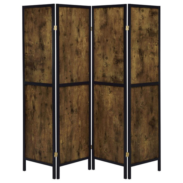  the panels showcase an exposed wood grain that adds depth to any shared bed or livi