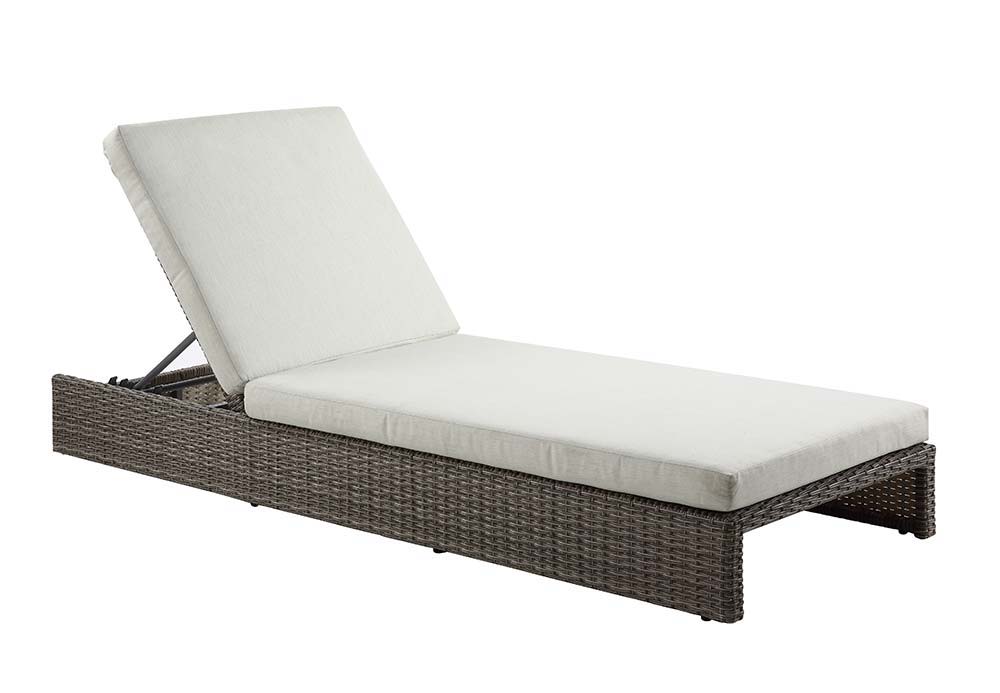 Salena - Patio Lounge Chair - Gray, Dark - 80-'-'L x 29-'-'W x 8-'-'H