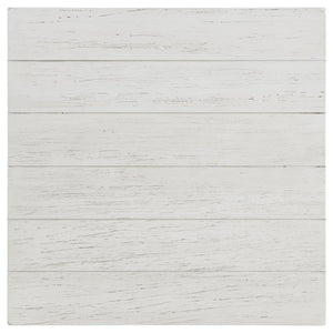 Payne - Wood End Table With Shelf - White