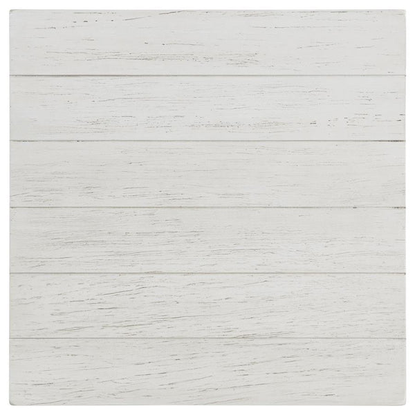 Payne - Wood End Table With Shelf - White