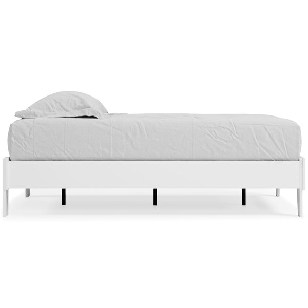 Piperton - White - Twin Platform Bed