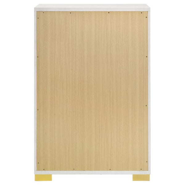Marceline - 5-Drawer Bedroom Chest - White