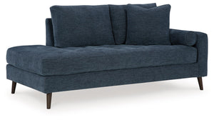 Feed your mid-century modern nostalgiaâ€”with a contemporary twist. A vibrant trend-right hue and comfy feel make the Bixler corner chaise perfect for lounging solo or with friends and family. Its linear profile adds plenty of fresh style, and the tapered