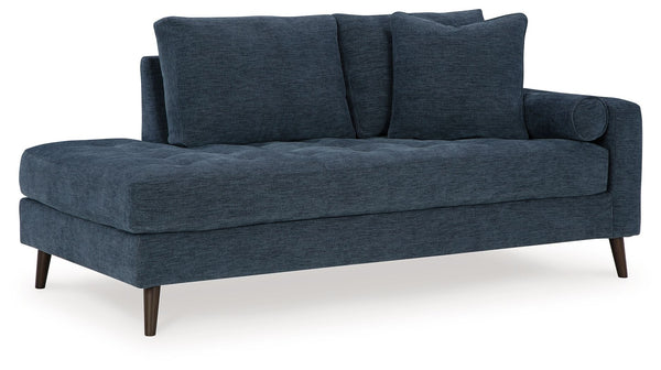 Feed your mid-century modern nostalgiaâ€”with a contemporary twist. A vibrant trend-right hue and comfy feel make the Bixler corner chaise perfect for lounging solo or with friends and family. Its linear profile adds plenty of fresh style, and the tapered