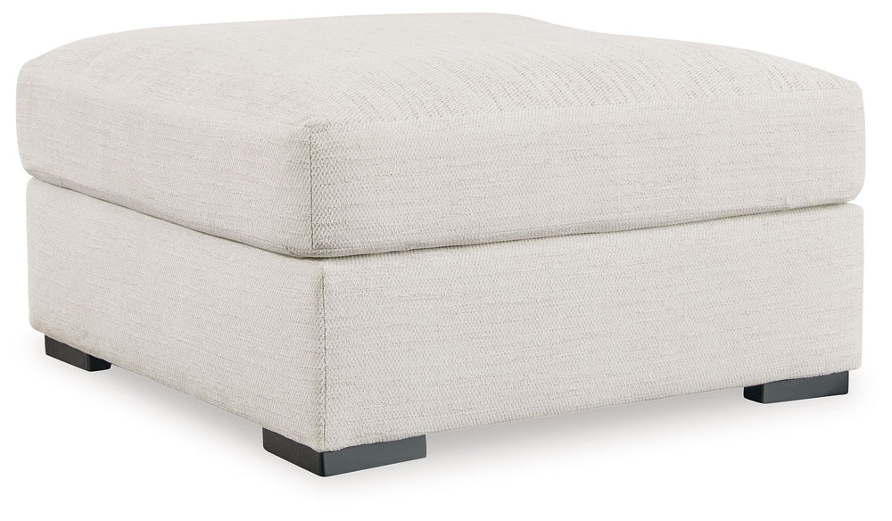 Classic yet current, this oversized accent ottoman is easily inspired by your space. Its transitional look seamlessly adapts to your aesthetic as it changes over time. And it keeps comfort a priority, pairing perfectly with a chair or sectional as a chic 