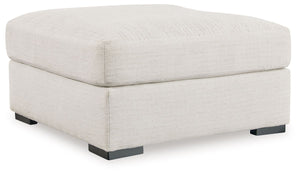 Classic yet current, this oversized accent ottoman is easily inspired by your space. Its transitional look seamlessly adapts to your aesthetic as it changes over time. And it keeps comfort a priority, pairing perfectly with a chair or sectional as a chic 
