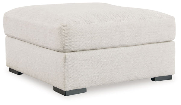 Classic yet current, this oversized accent ottoman is easily inspired by your space. Its transitional look seamlessly adapts to your aesthetic as it changes over time. And it keeps comfort a priority, pairing perfectly with a chair or sectional as a chic 