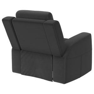 Brentwood - Upholstered Recliner Chair - Dark Charcoal