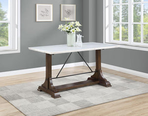  each one home to a unique map of delicate veining. This tabletop rests upon a solid poplar wood base