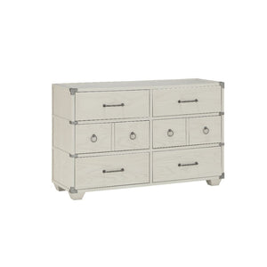 6 Drw Drawer: GLIDE) Side Metal, (Ball Bearing), DOVETAIL) English, Manual-Close, Hardware: Double Pull-Knobs CONSTRUCTION] Wooden Frame w/Metal Industrial Braces, Wooden Block Leg (Pine & Poplar)<br/><br/><b>Product Features</b><ul><li>Case: 1Pc/1Ctn</li