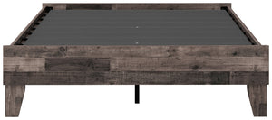Neilsville - Full Platform Bed - Multi Gray