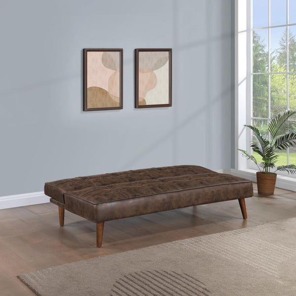  fitting itself into myriad spaces. Its sinuous springs deliver excellent comfort w