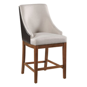  each adorned with nailhead trim