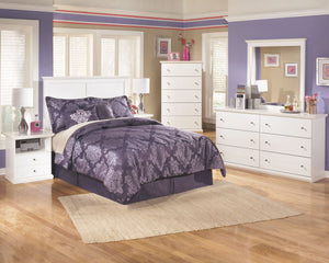 Bostwick - White - Six Drawer Dresser