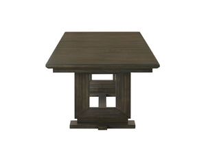  it provides a durable and inviting surface for everyday meals and gatherings. The uphols