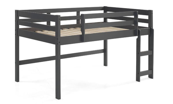Lara - Twin Loft Bed - Gray Finish