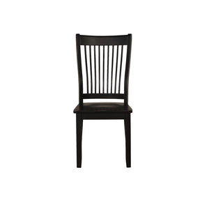  Black Finish Seat: Square Shape