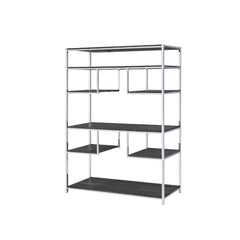 Beautifully crafted, this Vonara bookshelf is the perfect addition in any room. Whether you want to display your most treasured possessions in style or simply organize your dÃ©cor items, the geometric design creates a sophisticated space. Constructed with
