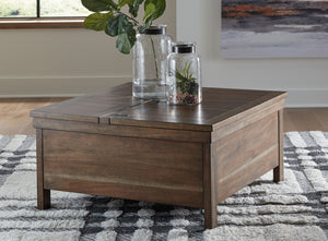  a tobacco brown finish and antiqued bronze-tone hardware