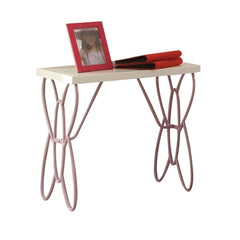 The Priya Canopy bed will create a wonderland in your princess-'s room. Features: metal butterfly design in a warm purple and white finish. A crown on top of the frame adds the charm and beauty into this enchanting bed.<br/><br/><b>Product Features</b><ul