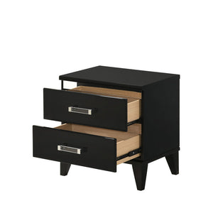 Chelsie - Nightstand - Black Finish
