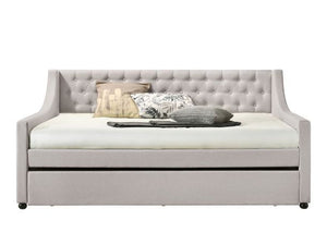 Lianna - Full Bed - Fog Fabric