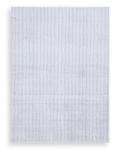 Impress with contemporary cool character. This rug welcomes visitors with subtle stripes and soft faux fur underfoot, while its neutral gray is an understated way to dress up your floor. Plus it-'s machine washable for fuss-free cleaning.<br/><br/><b>Prod