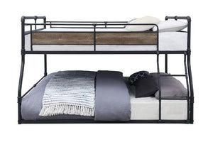  this Cordelia loft bed with slide is the fun and ideal solution for your guest room or teens bedroom. In a highly sought-after industrial design perfect for a modern home. Constructed in sturdy metal tubes