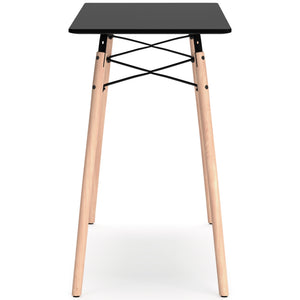 Jaspeni - Black / Natural - Home Office Desk