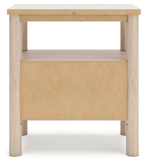 Cadmori - Two-Tone - One Drawer Night Stand