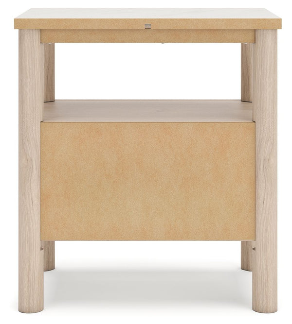 Cadmori - Two-Tone - One Drawer Night Stand