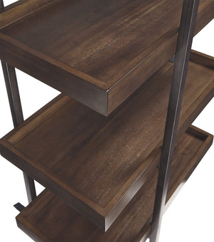  this 3-piece entertainment center clearly steals the show. Its blend of acacia veneer and wood is beautified with an oiled walnut-tone finish for a highly contemporary aesthetic with grainy
