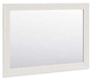 Add a touch of farmhouse-style inspiration to your bedroom with this bedroom mirror. Simple in design, it can be used to adorn a dresser or to reflect light in a special display area. Elevate the soothing ambiance of your restful retreat with this charmin