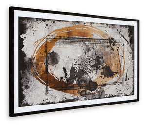 Emotionally evocative and powerful, this artwork combines color and light to create the impression of motion. The bold dark-light contrast creates a captivating abstract look.<br/><br/><b>Product Features</b><ul><li>Framed print</li><li>Acrylic front</li>