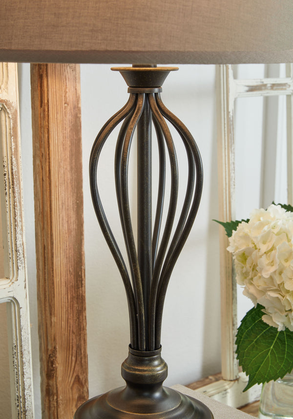  this lamp is practical as well as ornamental.<br><