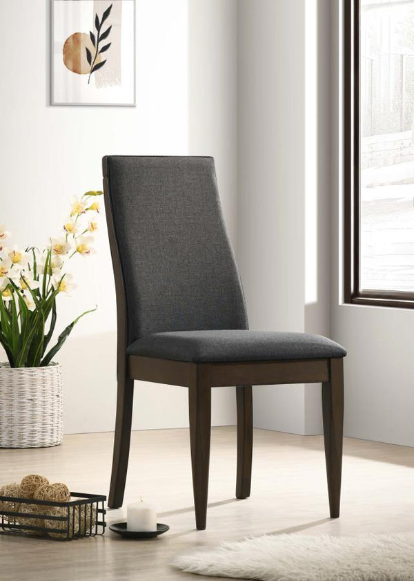  each dining chair offers an inviting