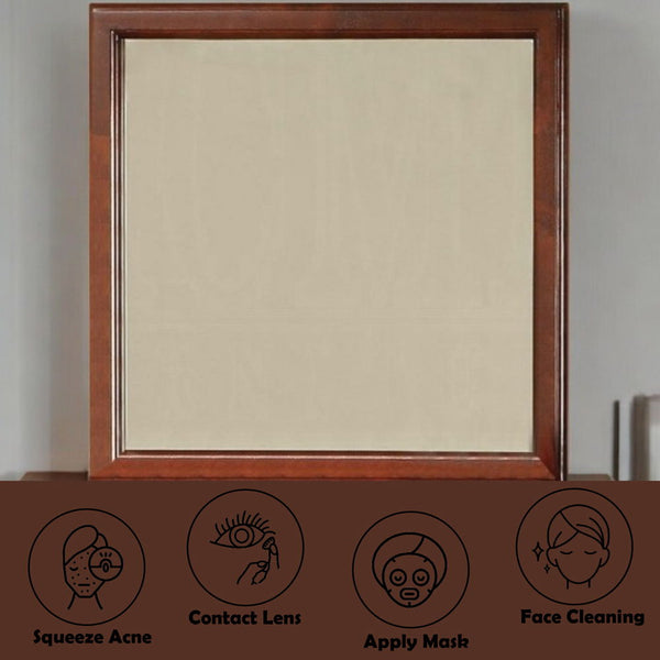  and antique gray finish. This mirror simple in style with rectangular frame. It will be the perfect complement from the most sophisticated to decor casual settings.<br/><br/><b>Product Features</b>