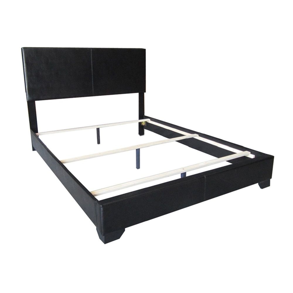 The Ireland bedroom collection reflects contemporary design with sleek straight lines in this panel bed. Fully Padded and carefully crafted in faux leather materials, available in different colors to choose from: Black, White, Brown, Beige & Gray finish. 