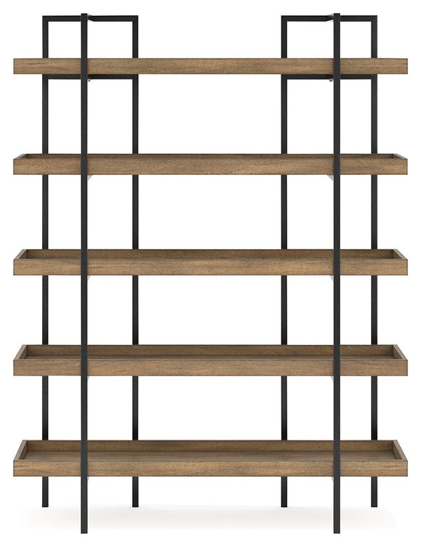 Montia - Light Brown - Bookcase