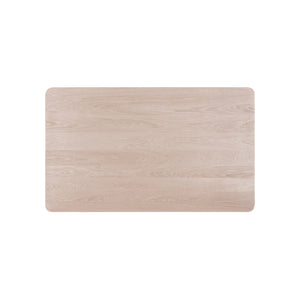 Oscar - Counter Table & 6 Chairs - White Ash