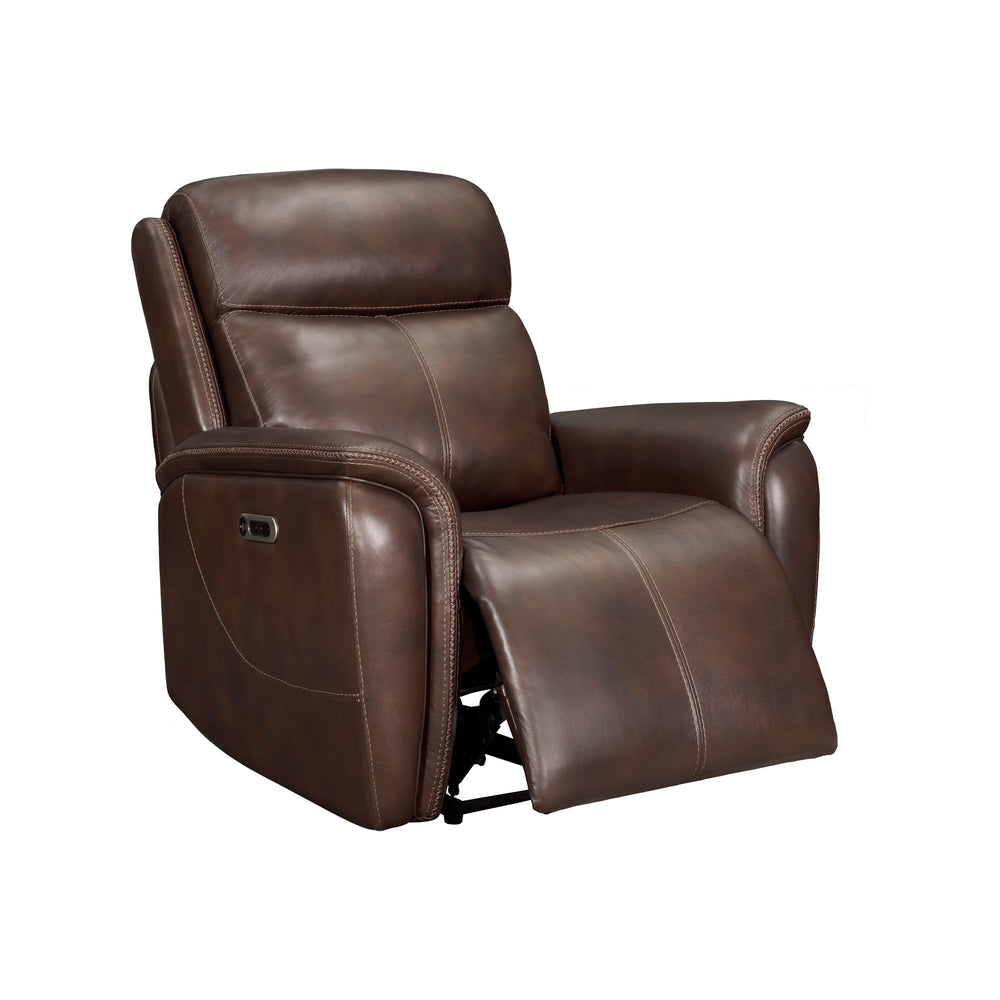 The Cascade Power Recliner features a supportive power headrest, glove soft leather with custom match, and smooth power reclining that allows you to relax with ease.<br/><br/><b>Product Features</b><ul><li>Power recline</li><li>Power headrest</li><li>Read