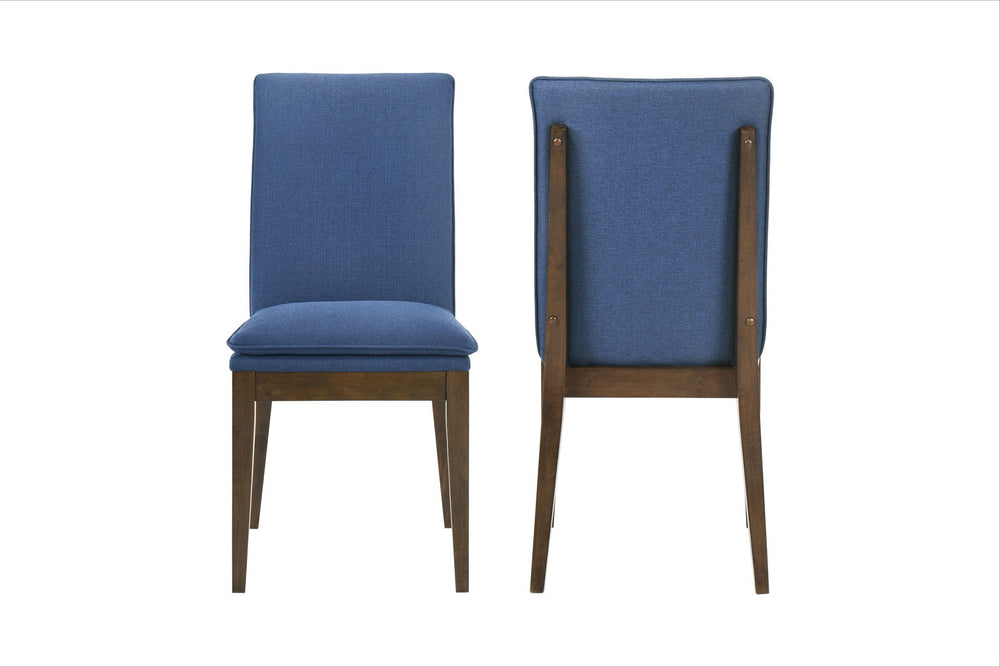 The Maggie Parsons Dining Chairs offer a perfect blend of expert craftsmanship and contemporary elegance, making them a stylish addition to any dining space. Constructed from solid Rubberwood, these chairs are designed for enduring durability while showca
