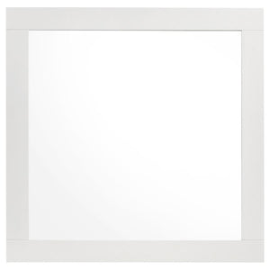 Caraway - Dresser Mirror - White
