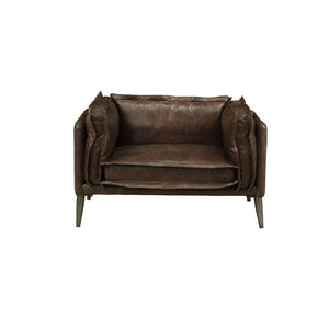 KD Leg, Tight Back & Loose Seat Cushion (1+1) â€¢ Construction Seat: Full Foam â€¢ Seat Construction: Down Feather & Foam Fill, Box Cushion w/Thick Welt â€¢ Backrest: Pillow â€¢ Arm: Shelter, and Pillow â€¢ Metal Tapered Leg: Size 8 Inches Height â€¢â€¢â€
