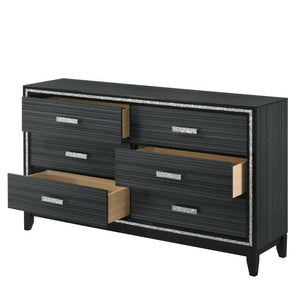 Haiden - Dresser - Weathered Black Finish