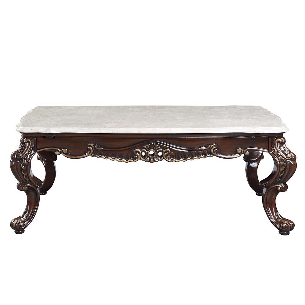 Benbek - Coffee Table - Brown, Dark - 52-"