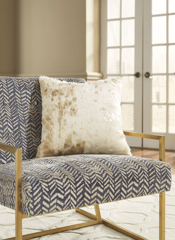 Landers - Cream / Gold - Pillow (Set of 4)