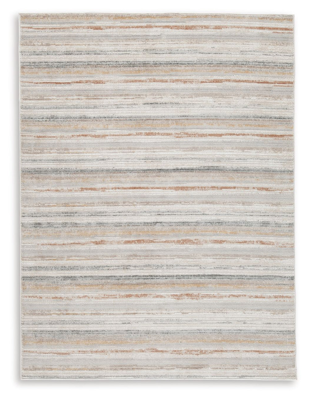 Ready. Set. Style. If youâ€™re looking to freshen a room in a casually cool way, this striped area rug has you covered. Its neutral color palette exudes a relaxed vibe that works in any setting.<br/><br/><b>Product Features</b><ul><li>Made of polypropylen