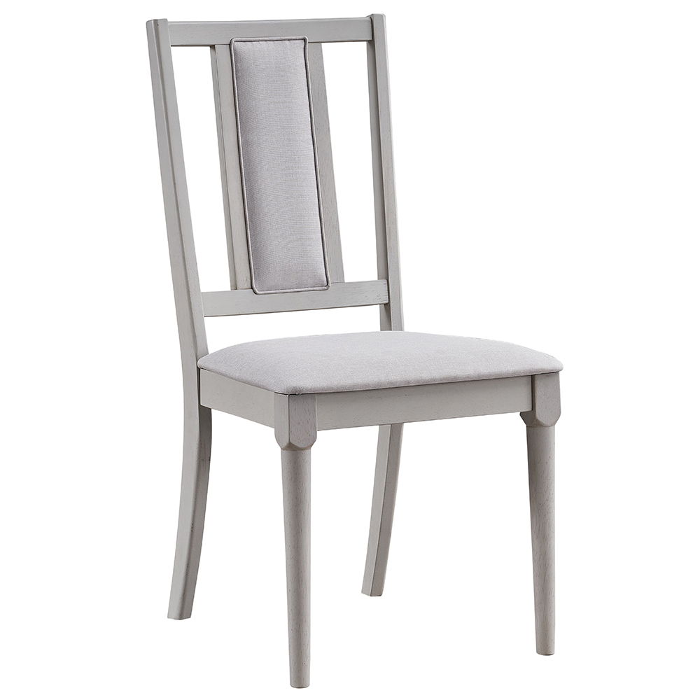 Elevate your dining space with Marta collection. Its elegant gray finish brings a touch of contemporary sophistication to your dining space. Its clean lines and sturdy construction make it a perfect centerpiece for family meals and entertaining guests. Pa